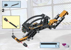 LEGO 8305 instructions page 35 – build guide