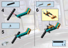 LEGO 8305 instructions page 4 – build guide