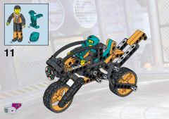 LEGO 8305 instructions page 44 – build guide