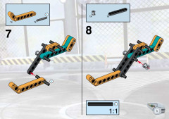 LEGO 8305 instructions page 5 – build guide