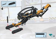 LEGO 8305 instructions page 51 – build guide
