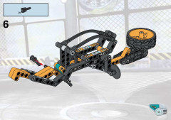 LEGO 8305 instructions page 53 – build guide