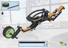 LEGO 8305 instructions page 61 – build guide