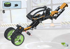 LEGO 8305 instructions page 63 – build guide