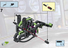 LEGO 8305 instructions page 76 – build guide