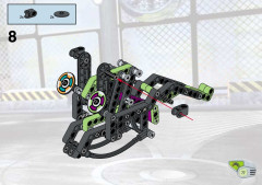 LEGO 8305 instructions page 77 – build guide