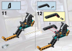 LEGO 8305 instructions page 8 – build guide