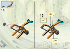 LEGO 8307 instructions page 36 – build guide