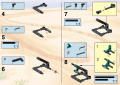 LEGO 8307 instructions page 63 – build guide