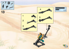LEGO 8307 instructions page 66 – build guide