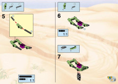 LEGO 8307 instructions page 68 – build guide
