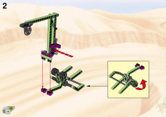 LEGO 8307 instructions page 73 – build guide