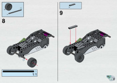 LEGO 8307 instructions page 9 – build guide