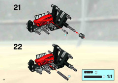 LEGO 8353 instructions page 14 – build guide