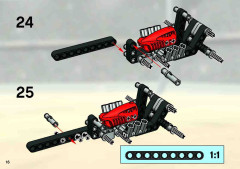 LEGO 8353 instructions page 16 – build guide