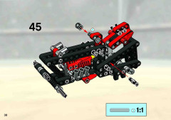 LEGO 8353 instructions page 38 – build guide