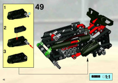 LEGO 8353 instructions page 42 – build guide