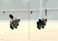 LEGO 8353 instructions page 54 – build guide