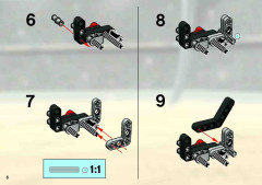 LEGO 8353 instructions page 6 – build guide