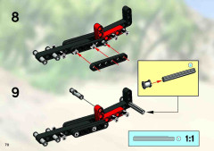 LEGO 8353 instructions page 70 – build guide