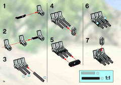 LEGO 8353 instructions page 74 – build guide