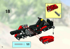 LEGO 8353 instructions page 76 – build guide