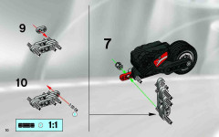LEGO 8354 instructions page 10 – build guide