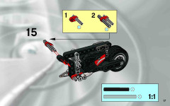 LEGO 8354 instructions page 17 – build guide