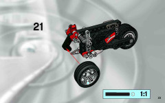 LEGO 8354 instructions page 23 – build guide