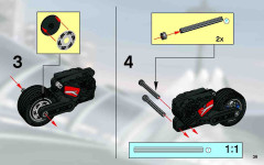 LEGO 8354 instructions page 39 – build guide