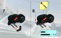 LEGO 8354 instructions page 41 – build guide