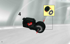 LEGO 8354 instructions page 6 – build guide