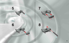 LEGO 8354 instructions page 9 – build guide