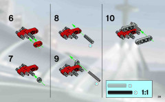 LEGO 8355 instructions page 39 – build guide