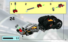 LEGO 8355 instructions page 43 – build guide
