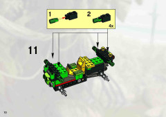 LEGO 8356 instructions page 10 – build guide