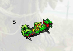 LEGO 8356 instructions page 14 – build guide