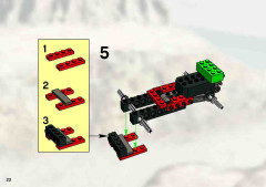 LEGO 8356 instructions page 22 – build guide
