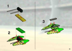 LEGO 8356 instructions page 39 – build guide