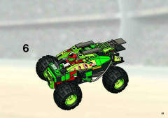 LEGO 8356 instructions page 41 – build guide