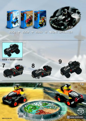 LEGO 8360 instructions page 2 – build guide