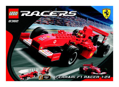 LEGO 8362 instructions page 1 – build guide