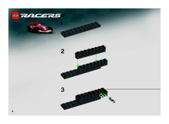 LEGO 8362 instructions page 6 – build guide