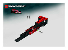 LEGO 8362 instructions page 8 – build guide