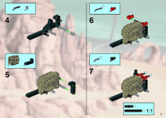 LEGO 8363 instructions page 3 – build guide