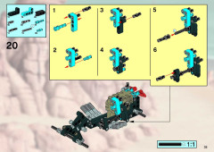 LEGO 8363 instructions page 35 – build guide
