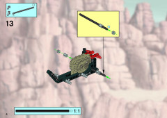 LEGO 8363 instructions page 6 – build guide