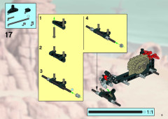 LEGO 8363 instructions page 9 – build guide