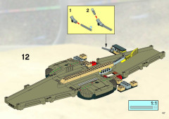 LEGO 8364 instructions page 107 – build guide
