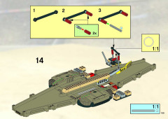 LEGO 8364 instructions page 109 – build guide